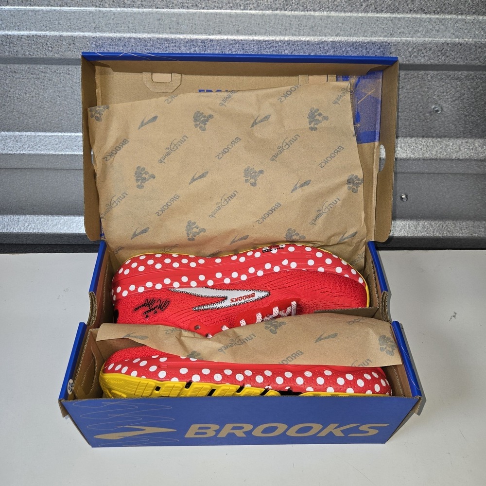 Brooks Ghost Max 2 Minnie Mouse Men's Running Shoes Size 10 (D) runDisney | NEW - Picture 8 of 14